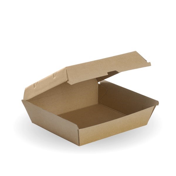 DINNER BOX CORRUGATED KRAFT Kraft QTY 200/50