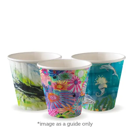 8OZ DW CUP ART SERIES (90mm) QTY 1000/50