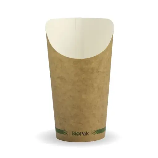 CHIPS CUP 16OZ KRAFT QTY 1000 