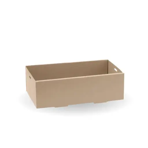 CATERING TRAY BASE KRAFT EXTRA SMALL(258x150)QTY 100