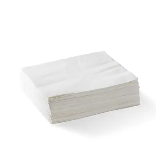 1/4 2PLY WHITE FOLD NAPKIN QTY 2000/100