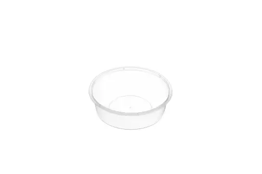  GENFAC 220ML ROUND  CLEAR CONTAINER (to be uesd for 60c as part of sa band requirements  )QTY 500